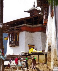 Essential repairs to Wangduephodrang Dzong